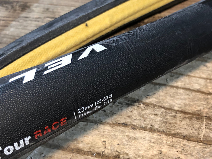 JT767 VELOFLEX ProTour RACE TU 23mm ブラックサイド 2本タイヤ