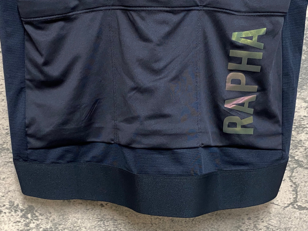 JM648 ラファ Rapha PRO TEAM TRAINING JERSEY RACE PRINT PACK 半袖 サイクルジャージ 黒 M