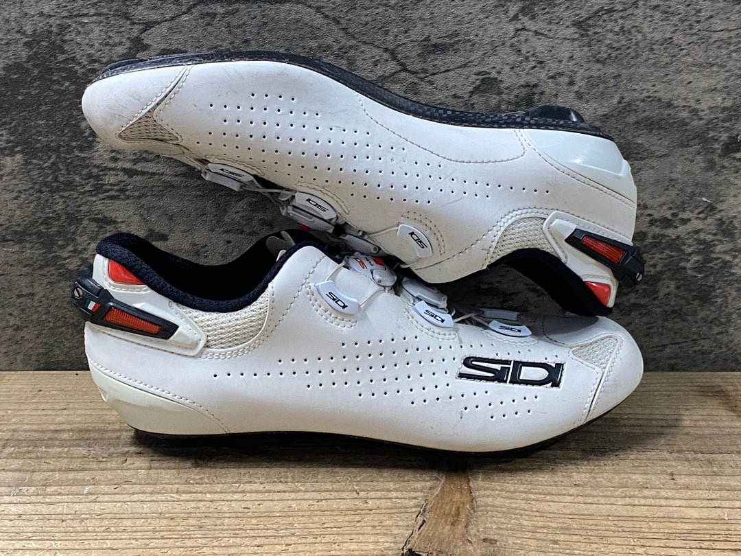 KP382 シディ SIDI SHOT2 ビンディングシューズ 3穴 白 EU40