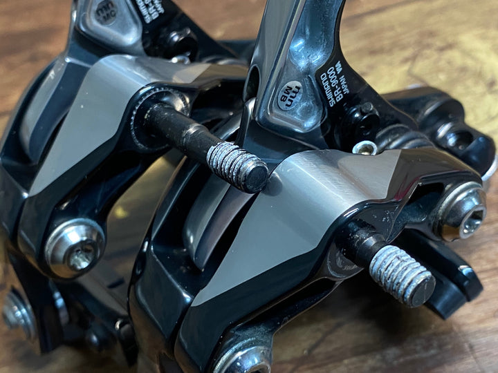 JA461 シマノ SHIMANO デュラエース DURA-ACE BR-9000 キャリパーブレーキ 前後セット ※固定ナット、ワッシャー欠品