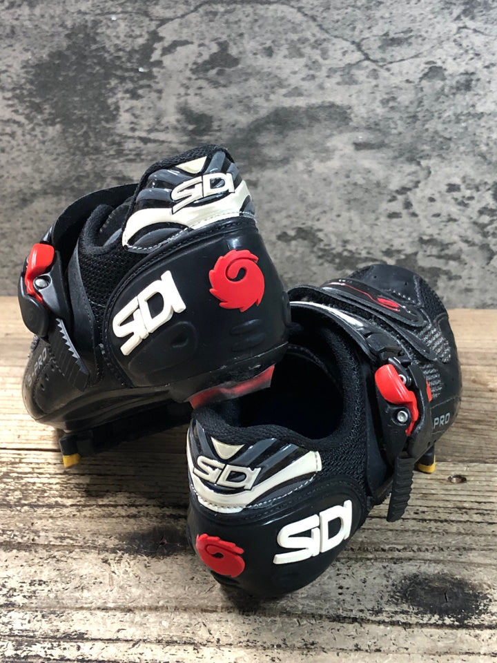 JO490 シディ SIDI ビンディングシューズ 3穴 黒 EU38