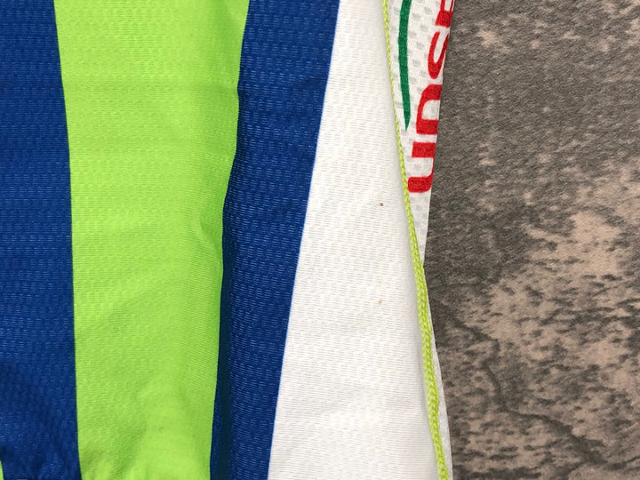 KE121 スゴイ sugoi 半袖 サイクルジャージ 黄緑 M CANNONDALE