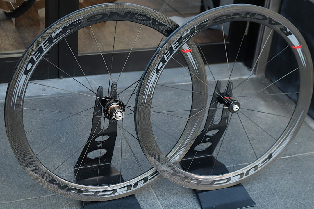フルクラム FULCRUM レーシングスピード RACING SPEED 50 カーボン チューブラー ホイールセット カンパ12/11S 【東京南麻布店】