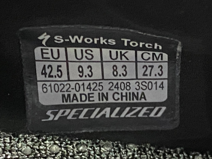 JM393 スペシャライズド SPECIALIZED エスワークス S-WORKS トーチ TORCH RD ビンディングシューズ 黒 EU42.5 SPD-SL
