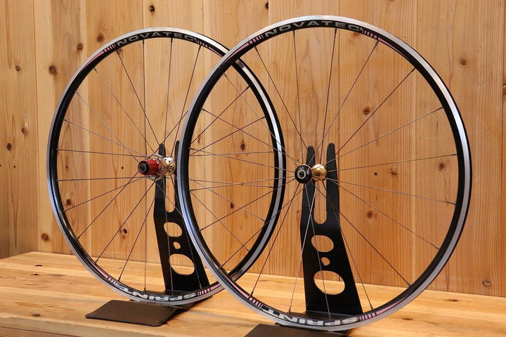 ノヴァテック NOVATEC スプリント SPRINT アルミ クリンチャー ホイールセット シマノ 10S 【芦屋店】