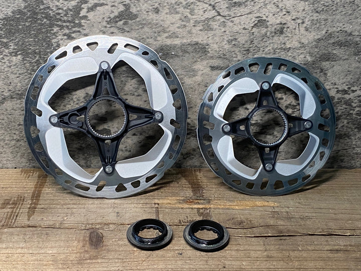 JO441 シマノ SHIMANO RT-MT800 ディスクブレーキ ローター 前後セット Φ160/140 厚1.77/1.77mm