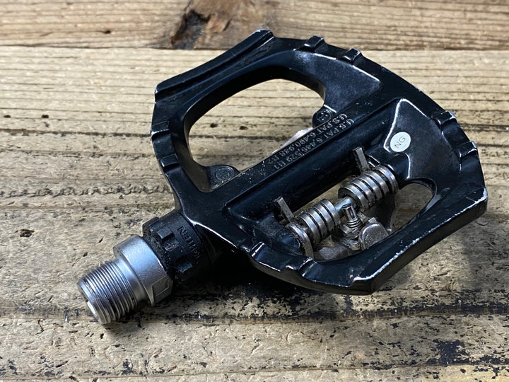 JZ519 シマノ SHIMANO PD-A530 ビンディングペダル 片面フラット 黒 SPD