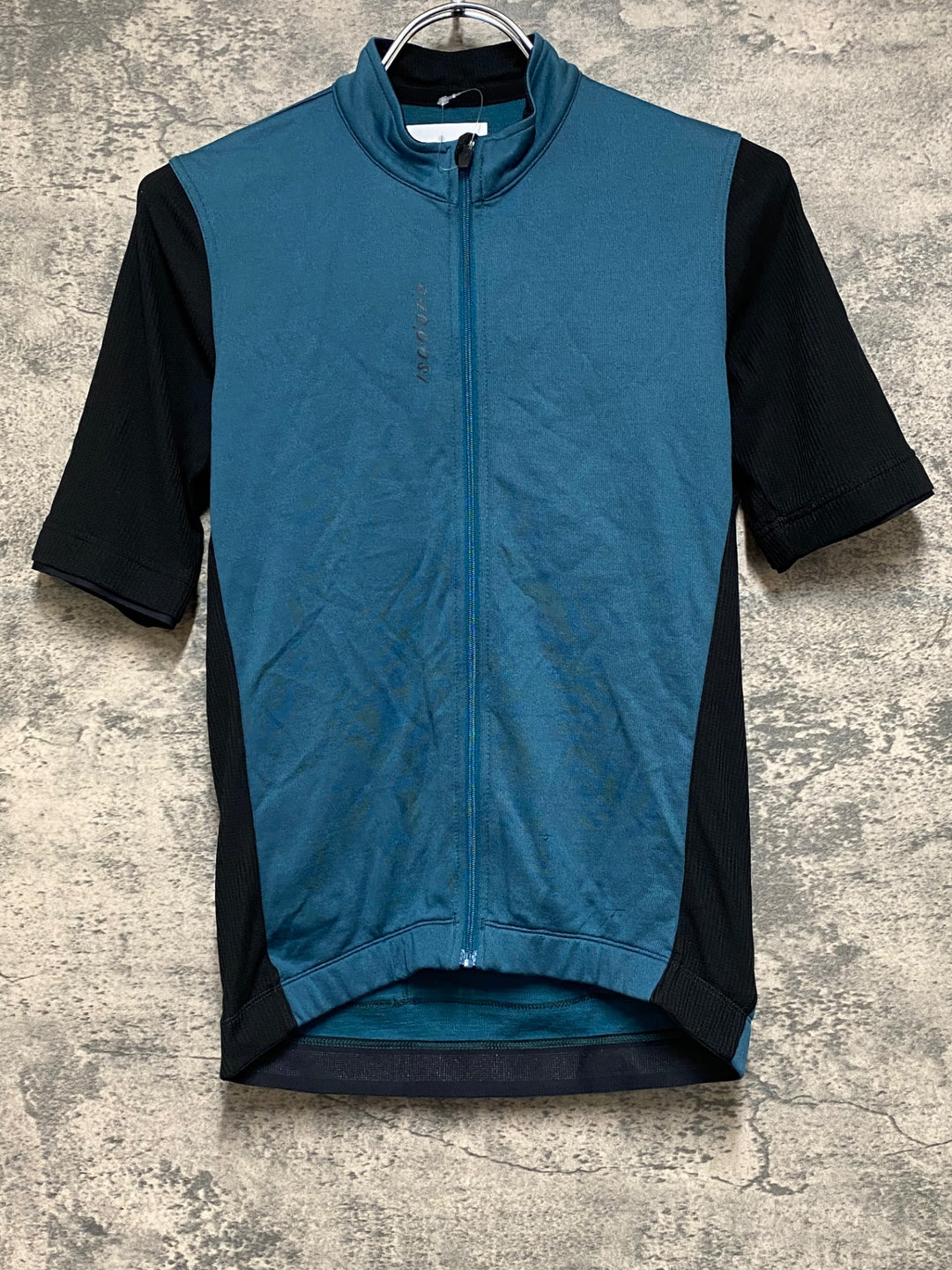 JL022 イザドア Isadore Signature Jersey 半袖 サイクルジャージ 黒 緑 S