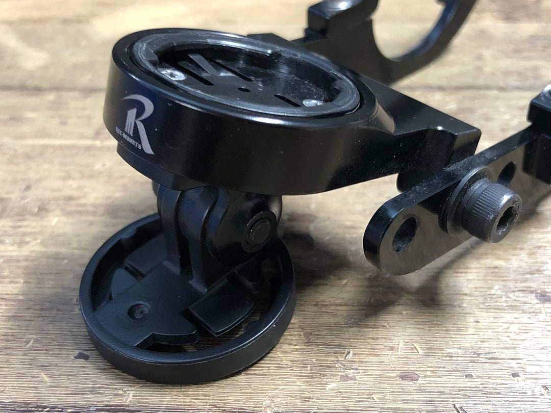 JX497 レックマウント REC-MOUNTS サイコンマウント Φ31.8 両持ち GARMIN用 ガーミンライトマウント付属