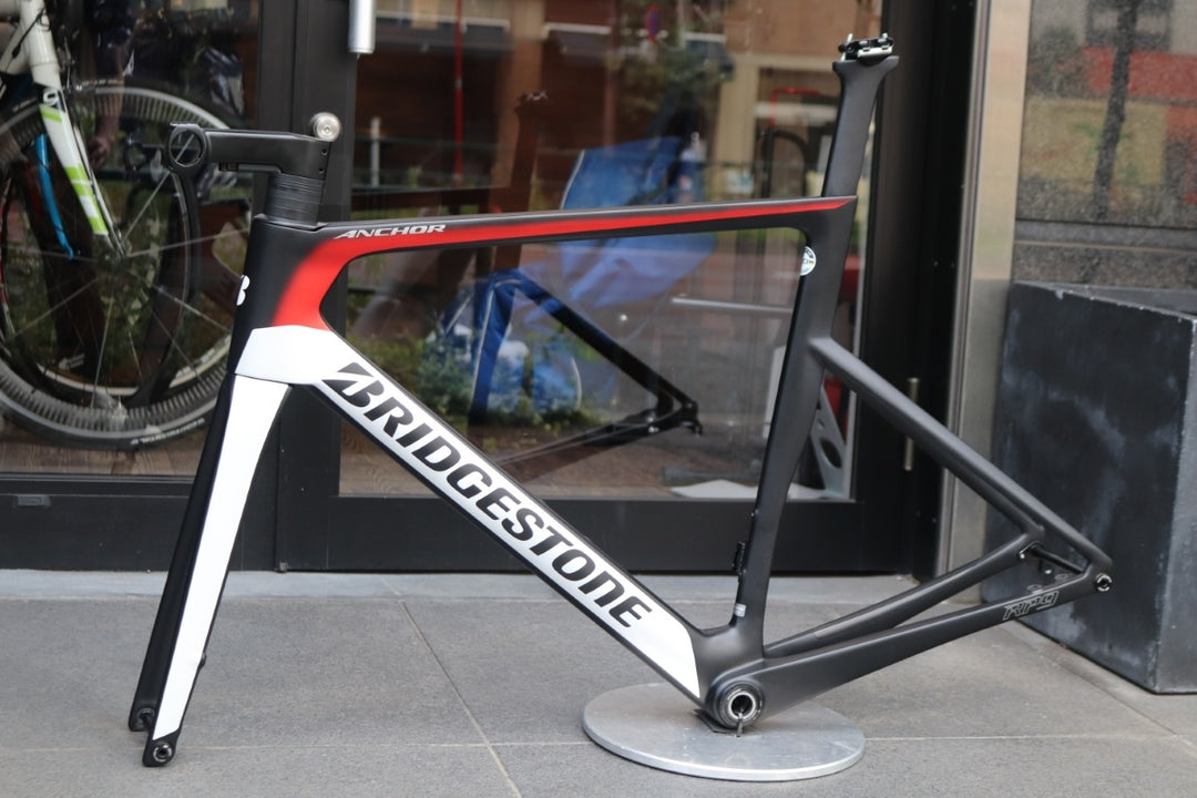 ブリヂストンアンカー BRIDGESTONE ANCHOR RP9 レーシングカラー 530サイズ カーボン ロードバイク ディスクブレーキ フレームセット 【東京南麻布店】