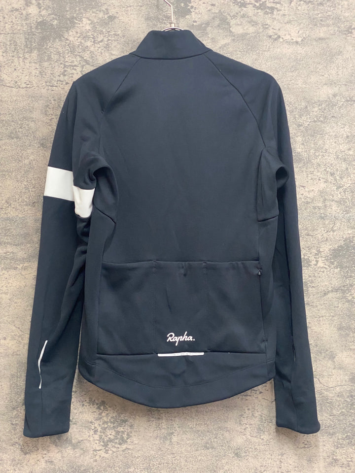 JO047 ラファ Rapha CORE WINTER JACKET 長袖 サイクルジャケット 黒 S 裏起毛