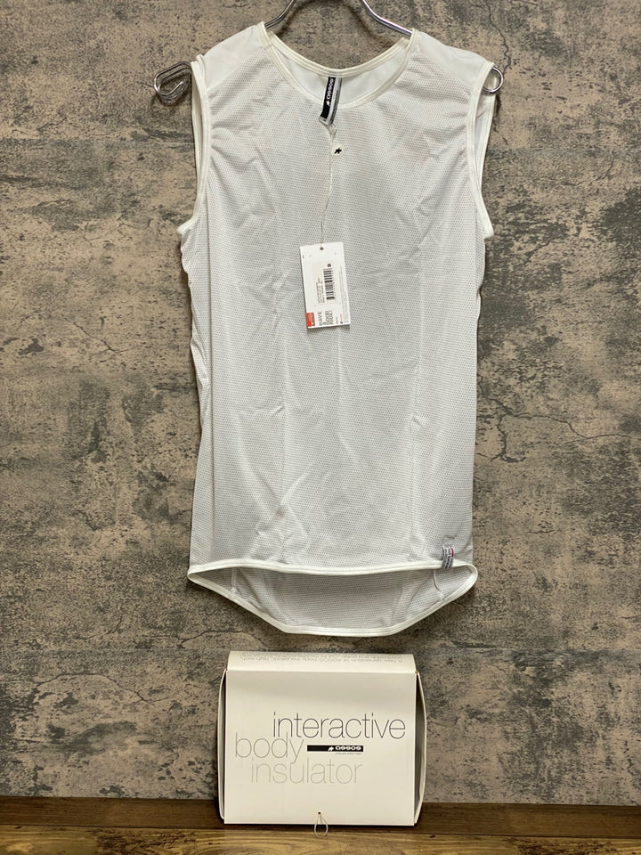 JQ345 アソス ASSOS hot Summer Later active ベースレイヤー 白 M