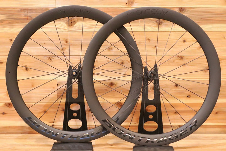 ボントレガー BONTRAGER アイオロス AEOLUS PRO 51 DISC シマノ 11S/12S 23C カーボン チューブレスレディ ホイールセット 【広島店】