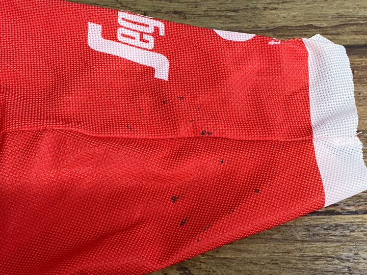 KG165 スポーツフル sportful 半袖 サイクルジャージ 赤 黒 L TREK Segafredo