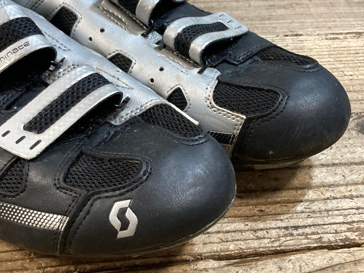 KE358 スコット SCOTT ビンディングシューズ SPD-SL EU45 黒銀