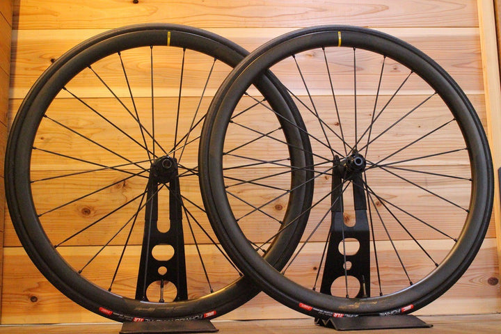 マヴィック MAVIC コスミック ディスク COSMIC SLR32 DISC カーボン チューブレス ホイールセット シマノ11S 鬼ベアリング 【名古屋店】