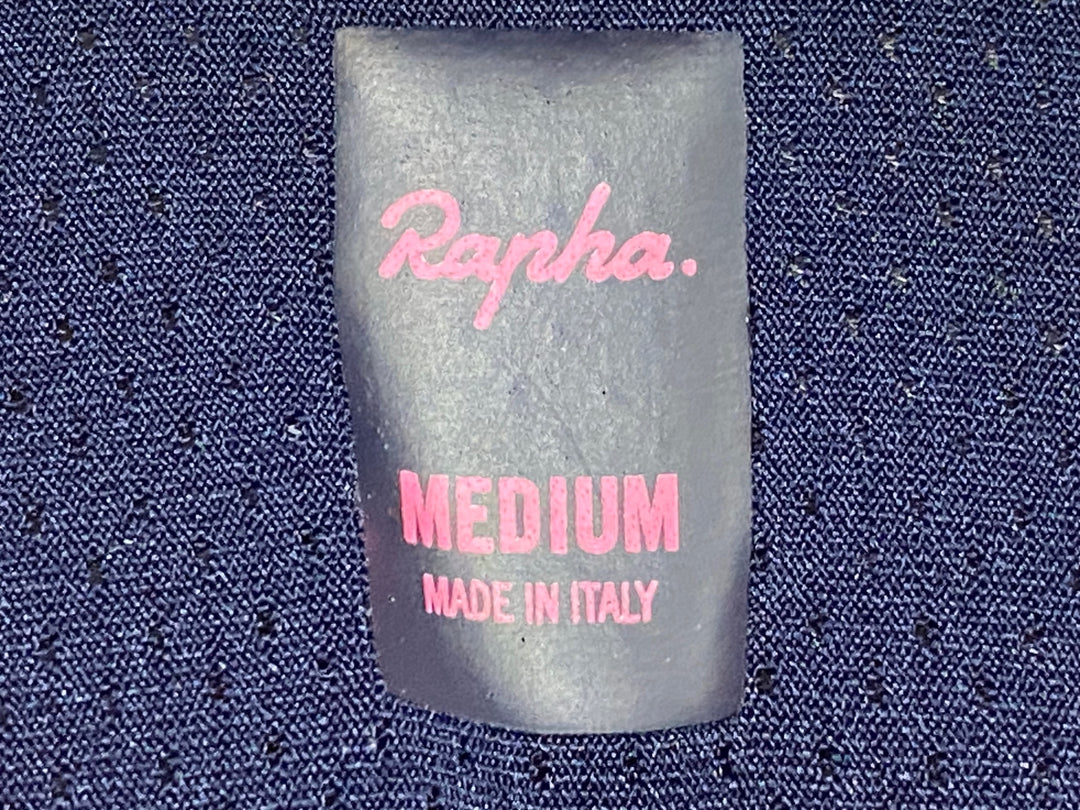 JS656 ラファ Rapha ビブタイツ 紺 M 裏起毛 ※タグカット