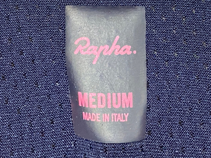 JS656 ラファ Rapha ビブタイツ 紺 M 裏起毛 ※タグカット