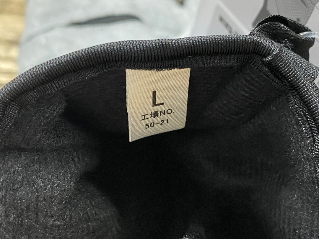 KE185 パールイズミ PEARL iZUMi 長指 ウィンターグローブ 黒 L 裏起毛 黒タグ