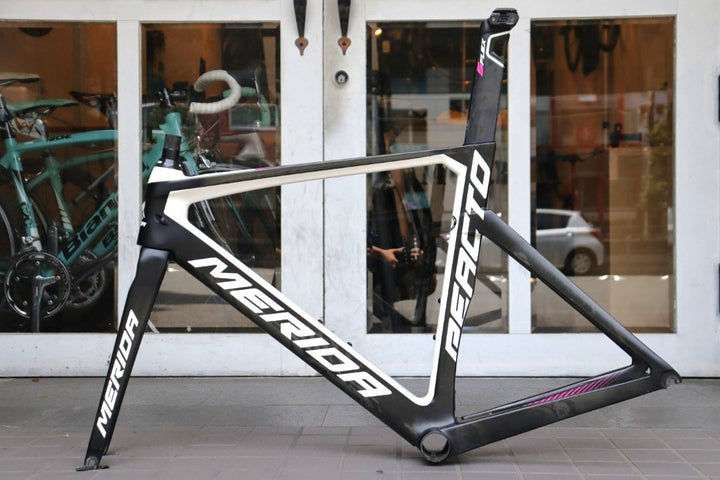 メリダ MERIDA リアクト チーム REACTO TEAM-E 2016モデル 52サイズ カーボン ロードバイク フレームセット 【横浜店】