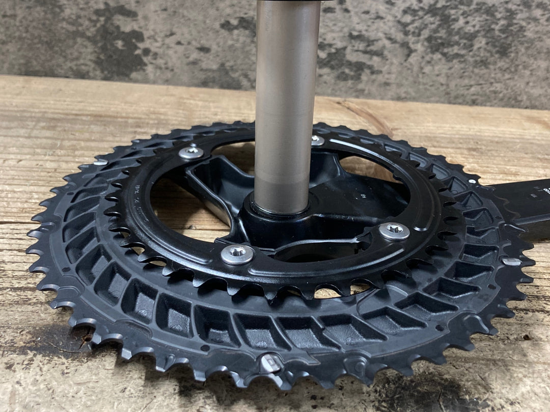 JU485 シマノ SHIMANO 105 FC-R7100 クランクセット 165mm 52/36T