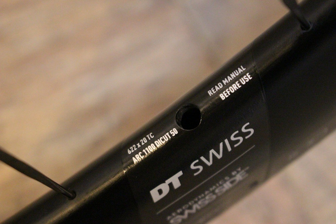 DTスイス DT SWISS ダイカット ARC1100 DICUT DB 50 カーボン チューブレス ホイールセット シマノ 11/12S ワイドリム【名古屋店】