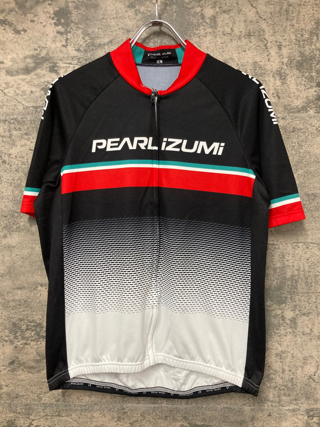 JS984 パールイズミ PEARL iZUMi 半袖 サイクルジャージ 黒 白 BL