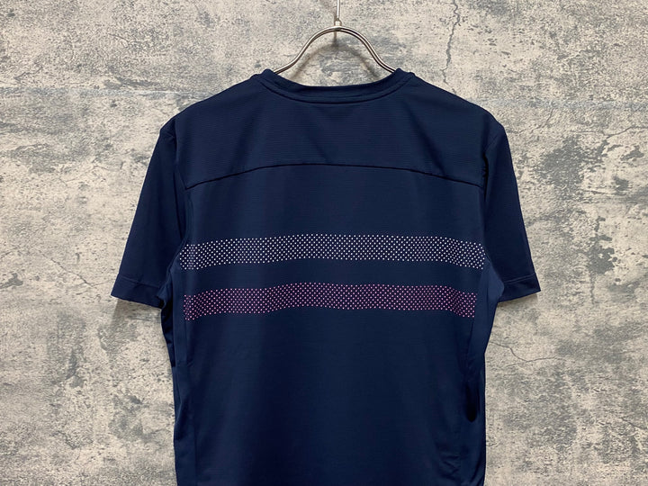 JY090 ラファ Rapha WOMEN'S EXPLORE TECHNICAL T-SHIRT 半袖 Tシャツ レディース 紺 M
