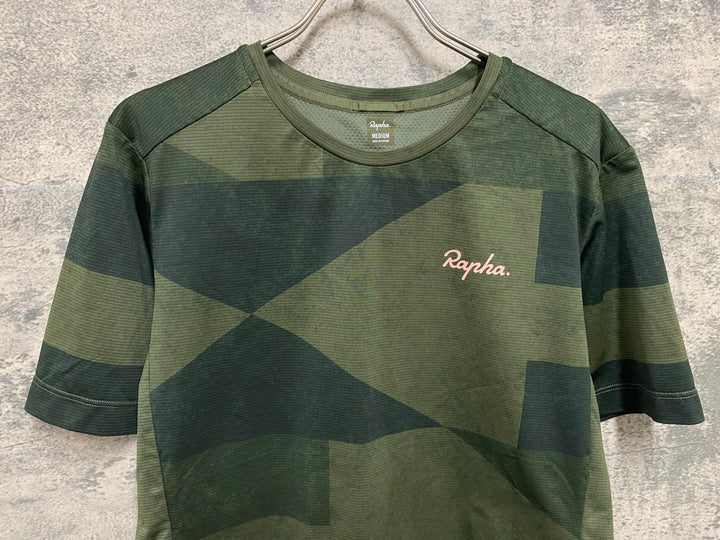 JY094 ラファ Rapha WOMEN'S TECHNICAL T-SHIRT 半袖 Tシャツ レディース 緑 M