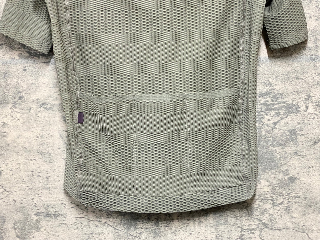 KJ284 パスノーマルスタジオ PAS NORMAL STUDIOS Men's Mechanism Pro Zipless Jersey 半袖 サイクルジャージ カーキ L