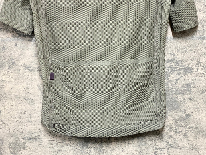 KJ284 パスノーマルスタジオ PAS NORMAL STUDIOS Men's Mechanism Pro Zipless Jersey 半袖 サイクルジャージ カーキ L