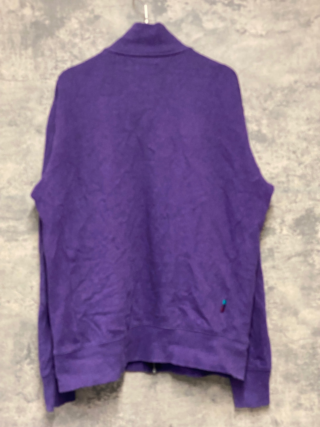 KF531 ラファ Rapha LOGO ZIP UP TRACK JACKET 長袖 サイクルジャケット 紫 M
