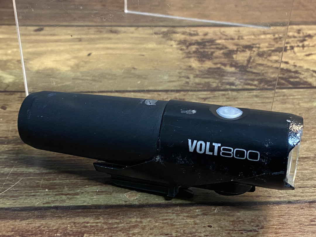 JO013 キャットアイ CATEYE VOLT800 フロントライト 本体 点灯確認済