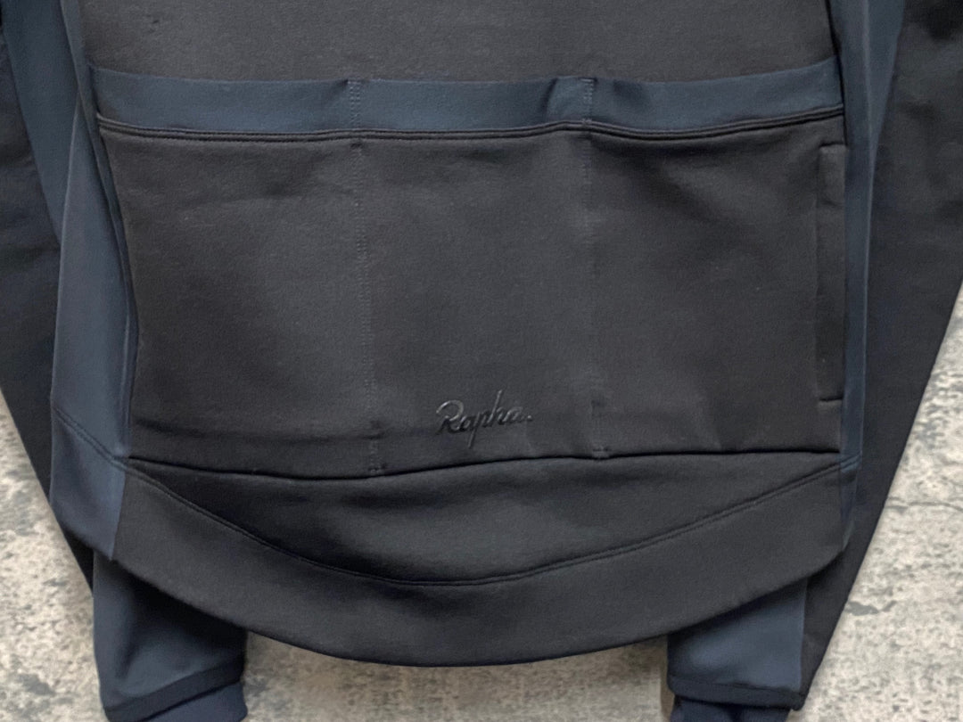 JS272 ラファ Rapha CORE WINTER JACKET 長袖 サイクルジャケット 黒 S 裏起毛