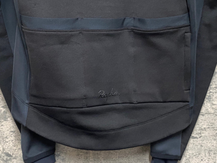 JS272 ラファ Rapha CORE WINTER JACKET 長袖 サイクルジャケット 黒 S 裏起毛