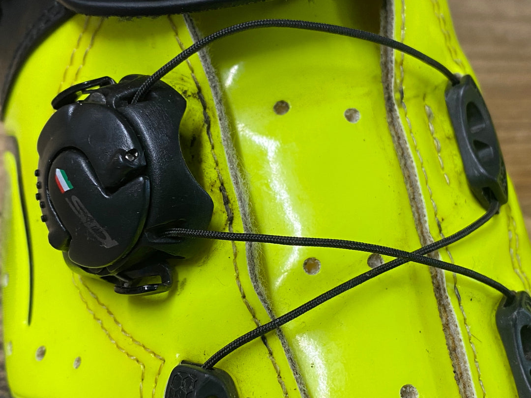 KF664 シディ SIDI カオス KAOS ビンディングシューズ 3穴 黄色 EU43