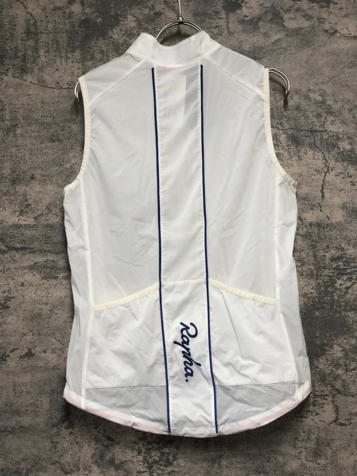 KK714 ラファ Rapha CLASSIC GILET ジレ ベスト 白 S
