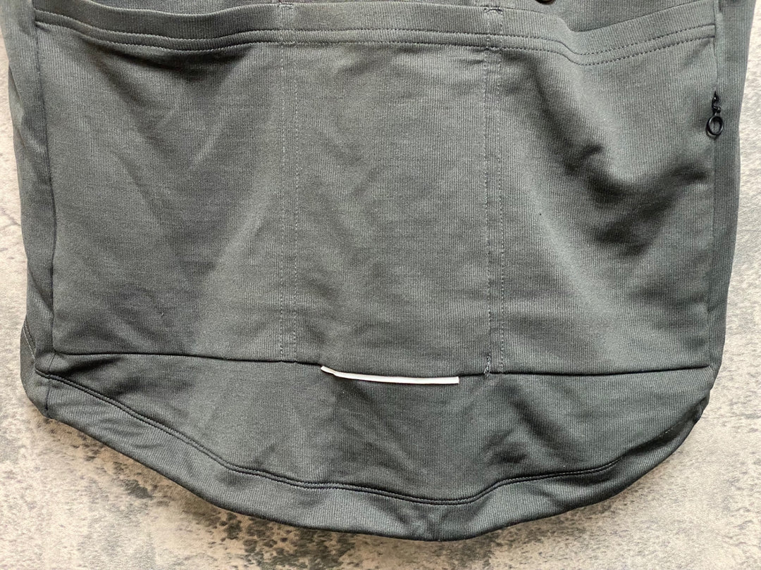 JO424 ラファ Rapha BREVET JERSEY 半袖 サイクルジャージ グレー M