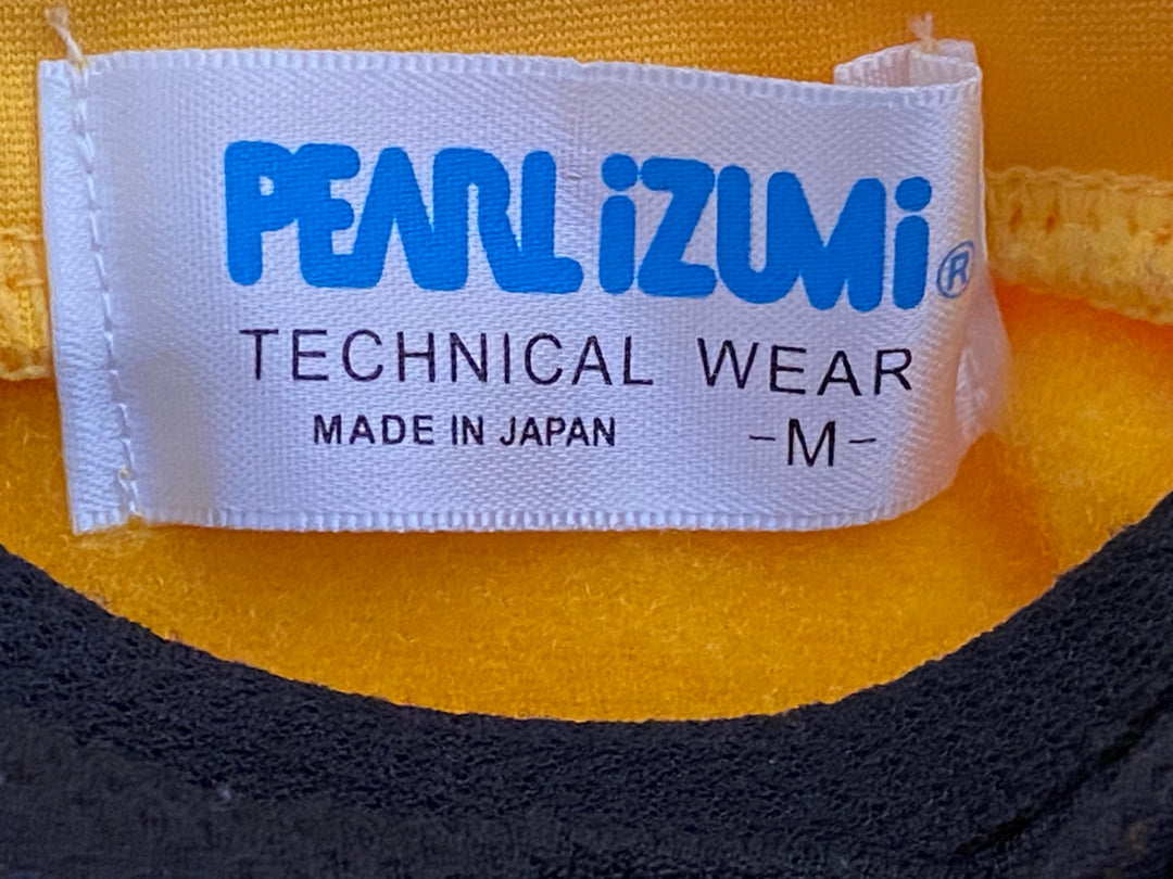 JX933 パールイズミ PEARL iZUMi サイクルジャケット 長袖 裏起毛 黄 M