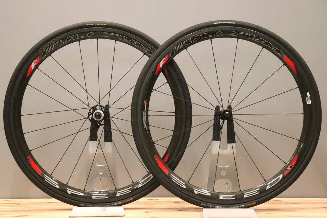フルクラム FULCRUM スピード SPEED 40T カーボン チューブラー ホイールセット シマノ11S/12S ワイドリム 【仙台店】
