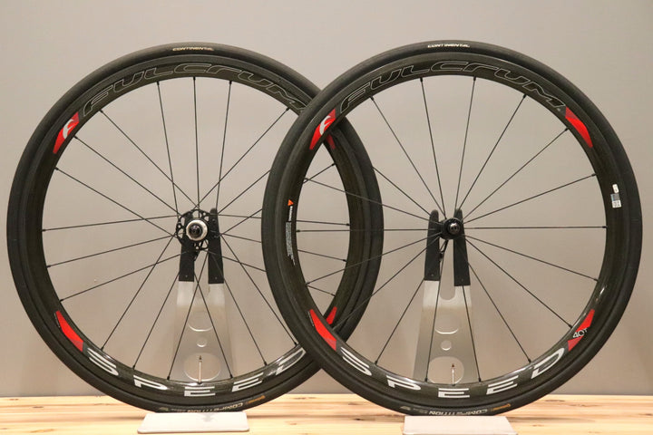 フルクラム FULCRUM スピード SPEED 40T カーボン チューブラー ホイールセット シマノ11S/12S ワイドリム 【仙台店】