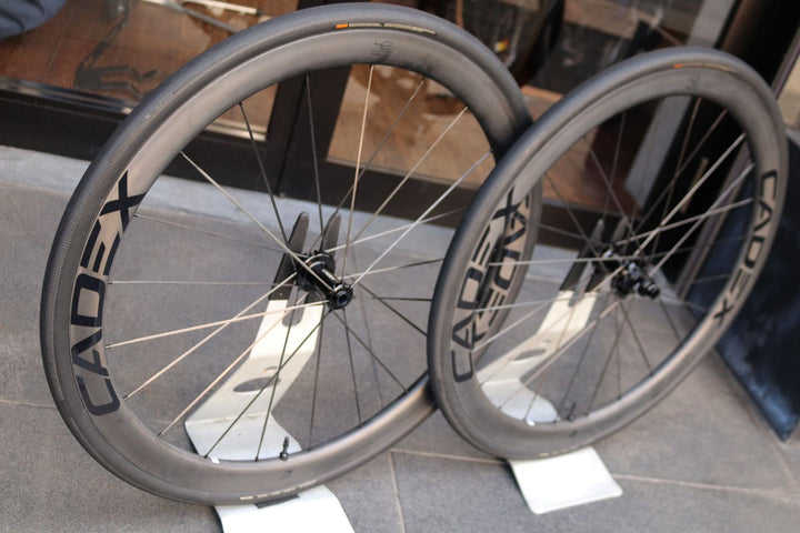 カデックス CADEX 42 チューブレス TUBELESS DISC カーボン ホイールセット スラムXDR 【東京南麻布店】