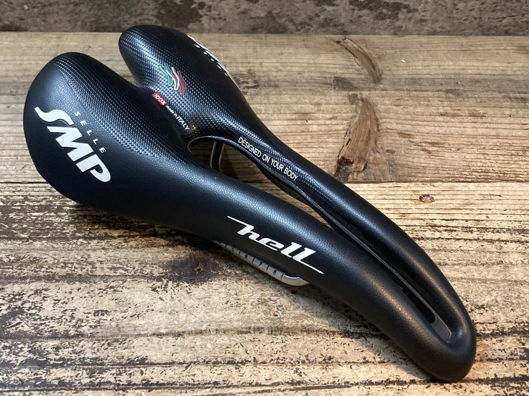 JR958 SELLE SMP ヘル HELL サドル 144mm aisi 304 tubeレール 黒