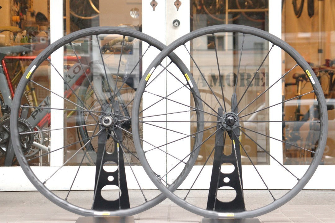 マヴィック MAVIC キシリウム プロ エグザリット KSYRIUM PRO EXALITH SL アルミ クリンチャー ホイールセット シマノ11S/12S 15C 【横浜店】