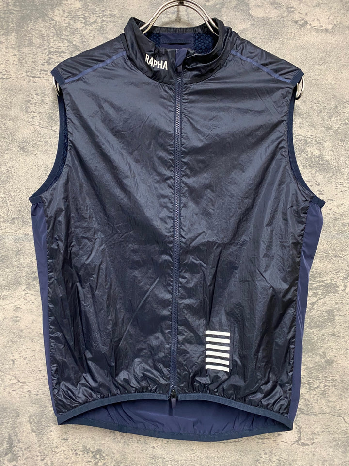 KD618 ラファ Rapha PRO TEAM INSULATED GILET サイクルベスト ジレ 紺 M