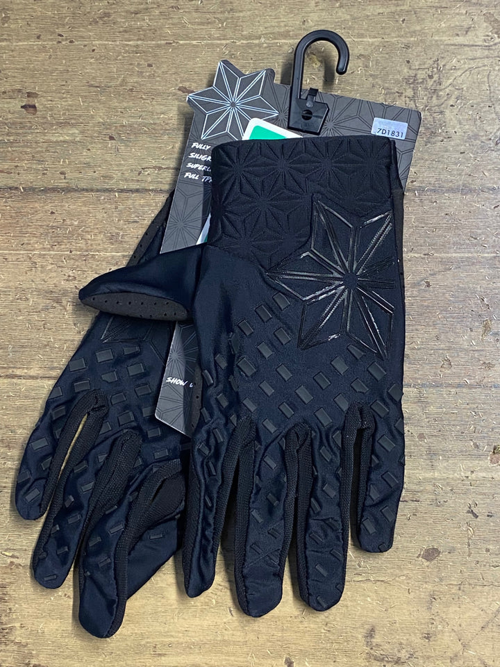 KG196 スパカズ SUPACAZ GALACTIC GLOVES 長指 グローブ 黒 M