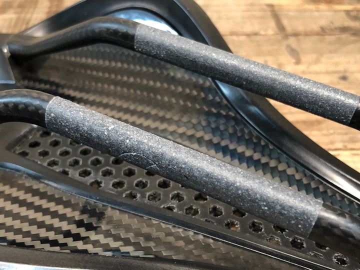 JM124 スペシャライズド SPECIALIZED S-WORKS POWER MIRROR サドル 黒 145mm カーボンレール ※内部破損 ジャンク