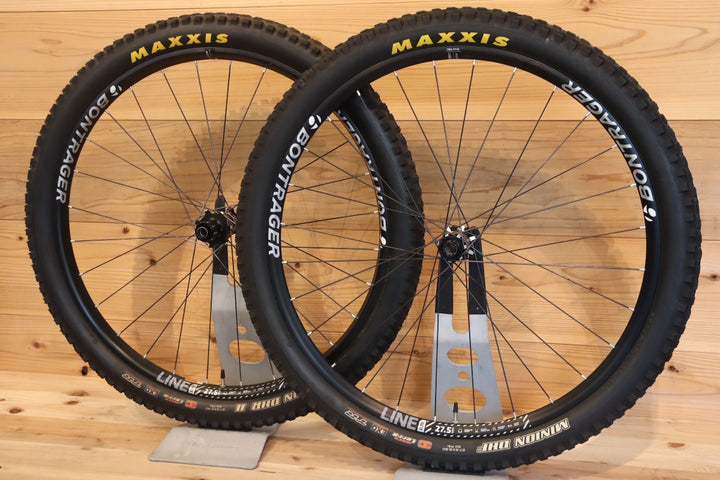 ボントレガー BONTRAGER ライン エリート LINE ELITE アルミ チューブレス ホイールセット シマノMTB11Sフリー 27.5インチ 15×100/12×142スルー対応 【千葉店】