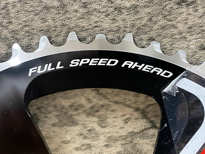 JS298 FSA SUPER Road Chainring Black チェーンリング 52T 110mm 5ARM アウターのみ