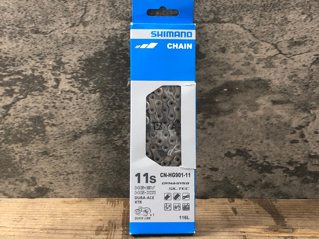 KM529 シマノ SHIMANO CN-HG901-11 チェーン 11S 116L QUICK-LINK